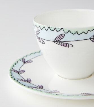 x Marni Blossom Milk set of 2 coffee cups and saucers | Serax