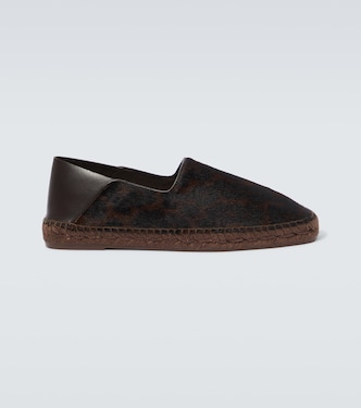 Alpargatas con estampado de leopardo | Tom Ford