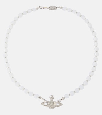 Choker Messaline con cristalli | Vivienne Westwood