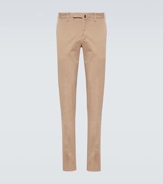 Pantalones slim de mezcla de algodón | Incotex