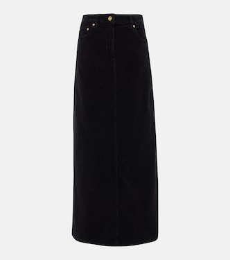 Corduroy maxi skirt | Ganni