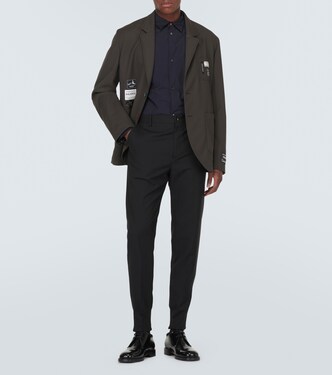 Pantalones tapered de lana | Undercover
