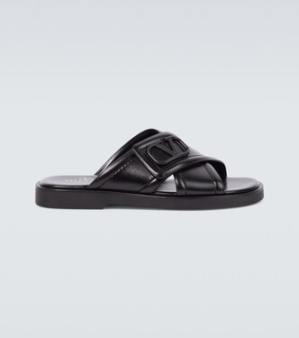 VLogo leather sandals | Valentino Garavani