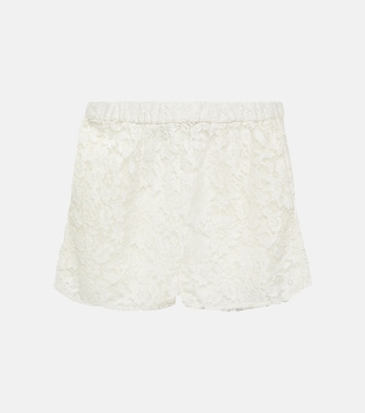 High-Rise Shorts aus Spitze | Gucci