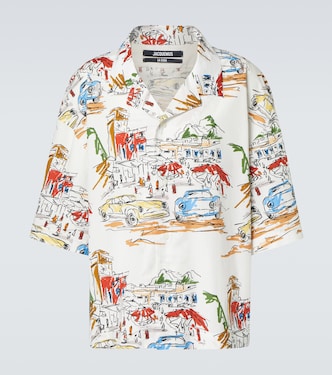 Camicia bowling Casaco in cotone con stampa | Jacquemus
