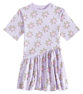 Abito in jersey di cotone con stampa | Stella McCartney Kids