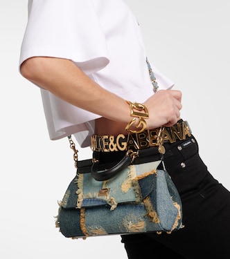 Bolso Sicily Medium con patchwork | Dolce&Gabbana
