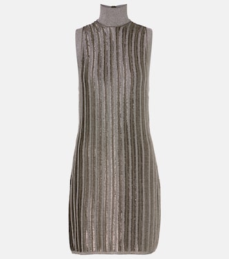 Vestido corto en mezcla de lana | Tom Ford