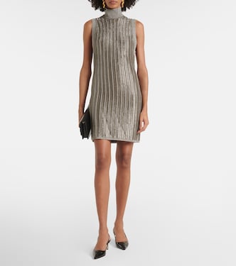 Vestido corto en mezcla de lana | Tom Ford