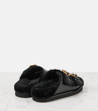 Sandalias Nil de piel con borrego | Chloé