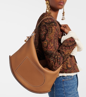 Pin Swing XL leather shoulder bag | Delvaux