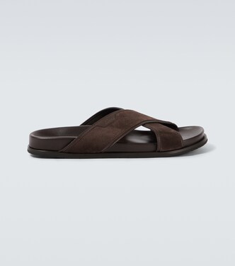 Suede slides | Brioni