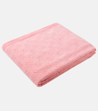 Telo mare in cotone GG  | Gucci