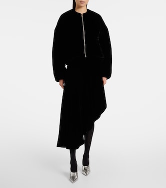 Bomberjacke aus Samt | Alaïa