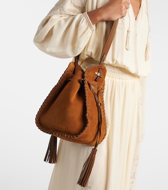 Secchiello Silao Medium in suede | Isabel Marant