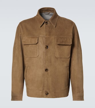 Suede leather jacket | Lardini