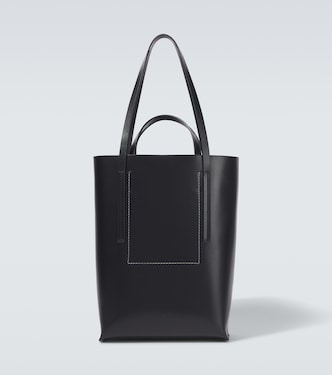 Medium leather tote bag | Rick Owens