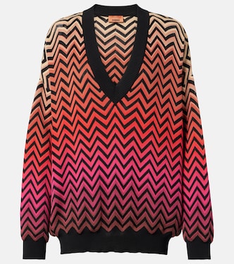 Jersey de mezcla de algodón en zigzag | Missoni