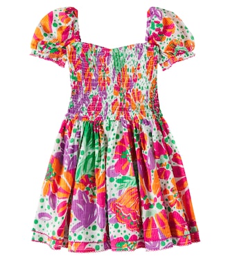 Bertha floral cotton dress | Poupette St Barth Kids