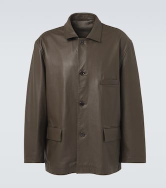 Leather jacket | Lemaire