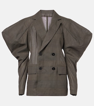 Blazer in voile di cotone | Sacai