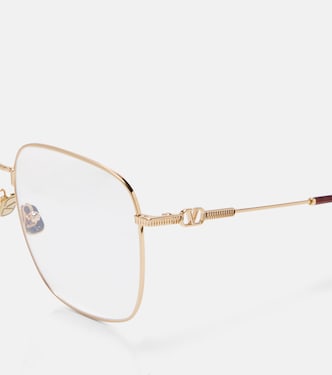 VLogo square glasses | Valentino
