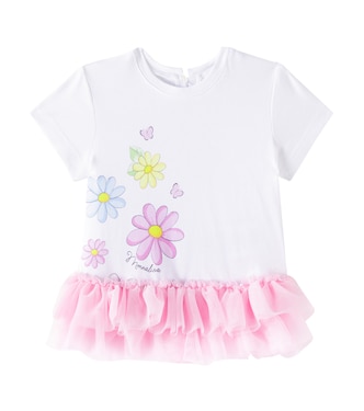 Baby printed cotton jersey T-shirt | Monnalisa