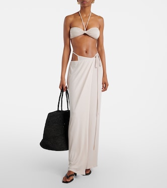 Top de bikini Liana con cuello halter | Jade Swim