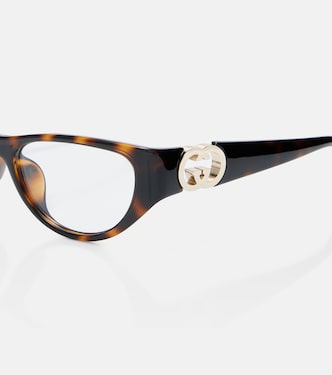 Lunettes œil-de-chat Interlocking G  | Gucci