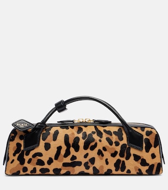 Le Teckel calf hair clutch | Alaïa