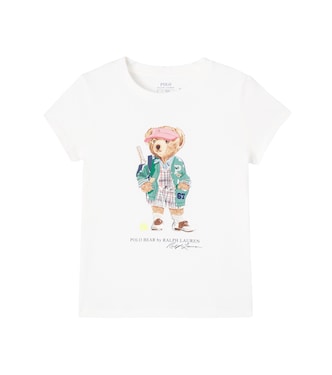 Polo Bear cotton T-shirt | Polo Ralph Lauren Kids