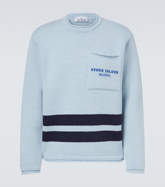 Pullover Marina aus Jacquard aus Schurwolle | Stone Island