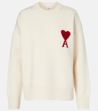 Pullover Ami de Cœur aus Schurwolle | Ami Paris