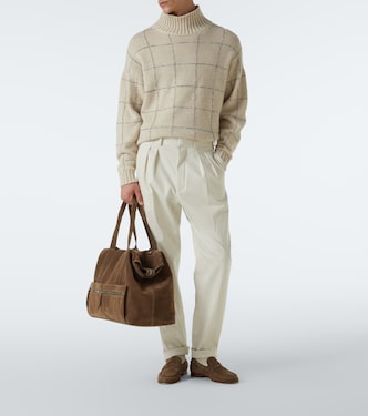Jersey de cachemir en intarsia | Dunhill