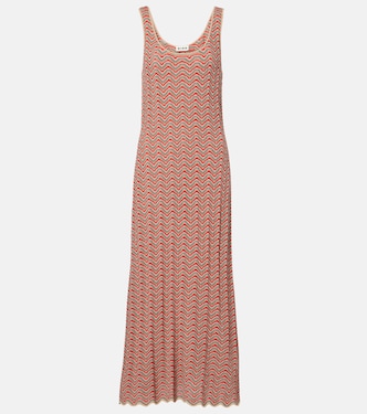 Bondi open-knit cotton maxi dress | Rixo