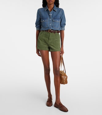 Sally corduroy shorts | Veronica Beard