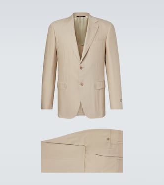 Linen and wool suit | Canali