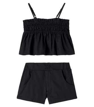 Cotton top and shorts set | Fábula