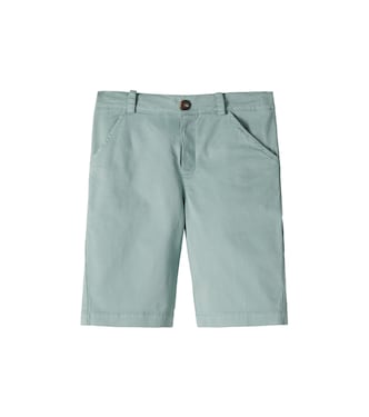 Bocusi cotton twill shorts | La Coqueta