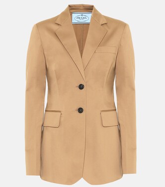 Blazer aus Baumwoll-Twill | Prada