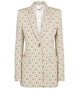Floral jacquard blazer | Rabanne