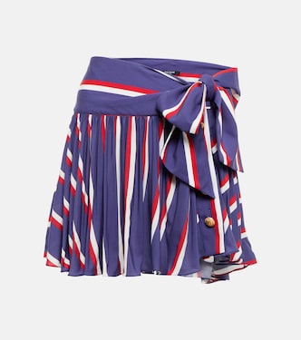 Striped miniskirt | Balmain