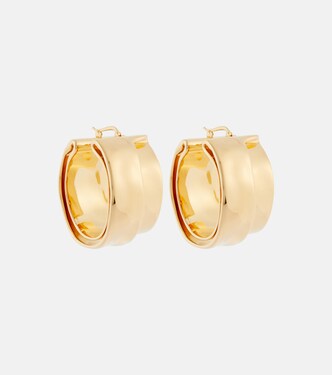 Orecchini a cerchio a strati | Jil Sander