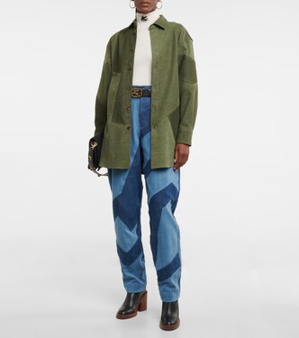 Camisa vaquera de patchwork | Etro