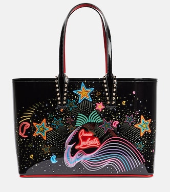 Borsa Cabata Small in pelle con stampa | Christian Louboutin