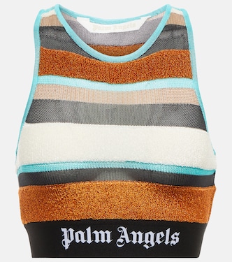 Top Lurex in maglia a righe | Palm Angels