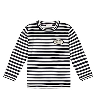 Pull rayé en coton | Brunello Cucinelli Kids