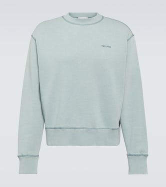 Logo cotton jersey sweatshirt | Ami Paris