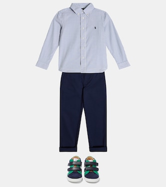 Striped cotton shirt | Polo Ralph Lauren Kids