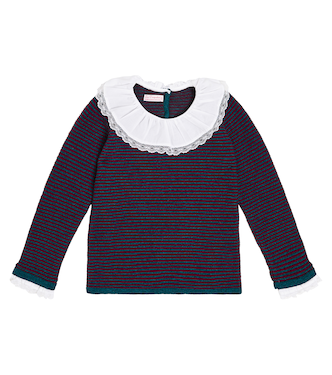 Pull Savannah rayé en laine mélangée | La Coqueta